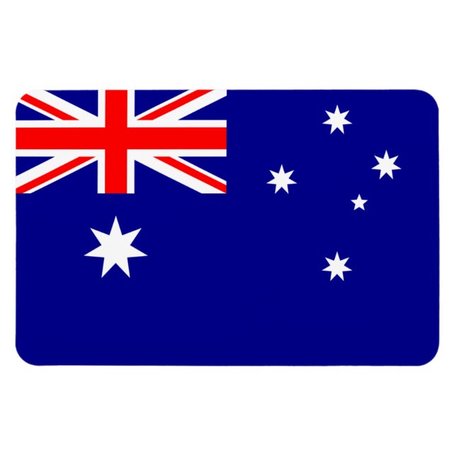 Imán Bandera de Australia (Horizontal)