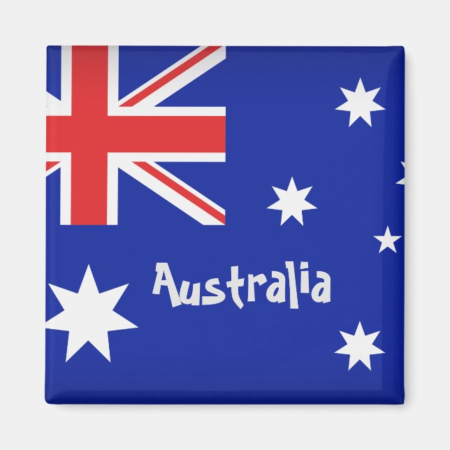 Imán Bandera de Australia (Frente)