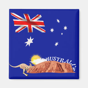 Imán Bandera de Australia