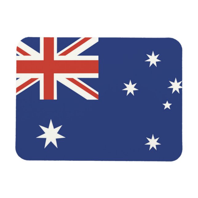 Imán Bandera de Australia (Horizontal)
