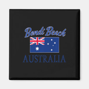 Imán Bandera de Australia de Bondi Beach