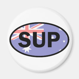 Imán Bandera de Australia de Standup Paddleboard