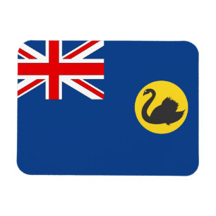 Imán Bandera de Australia Occidental