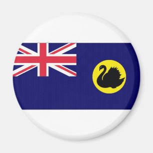 Imán Bandera de Australia Occidental