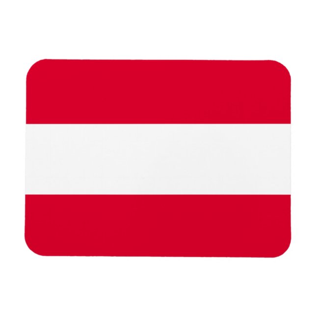 Imán Bandera de Austria (Horizontal)