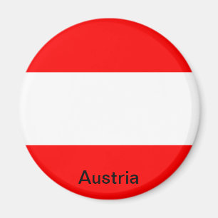 Imán Bandera de Austria