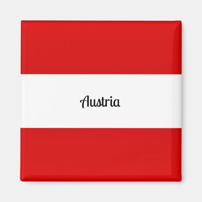 Imán Bandera de Austria (Frente)