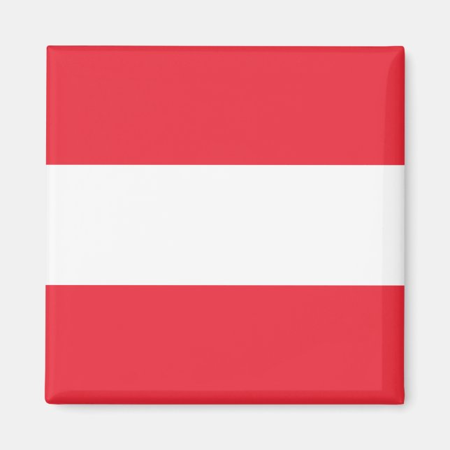 Imán Bandera de Austria (austriaca) (Frente)