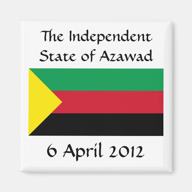 Imán Bandera de Azawad (Frente)