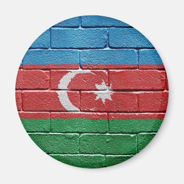 Imán Bandera de Azerbaiyán (Frente)