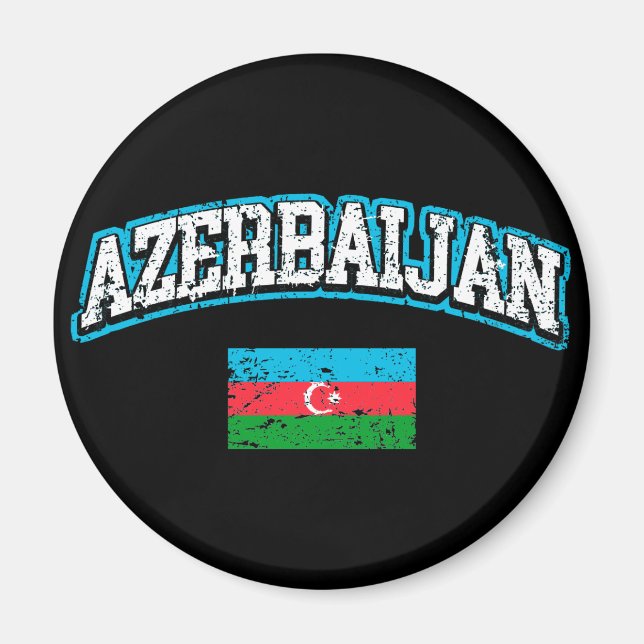 Imán Bandera de Azerbaiyán (Frente)