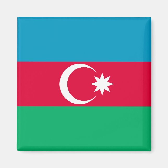 Imán Bandera de Azerbaiyán (Frente)