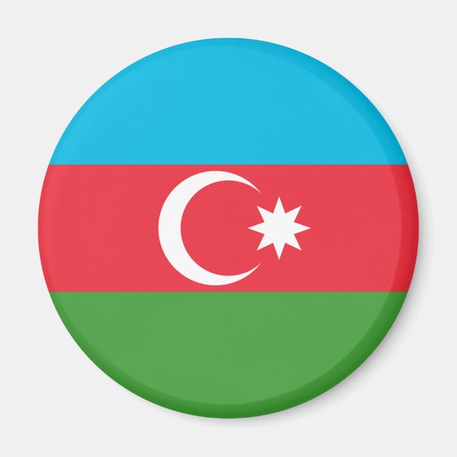Imán Bandera de Azerbaiyán (Frente)