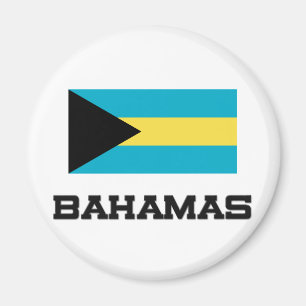 Imán Bandera de Bahamas