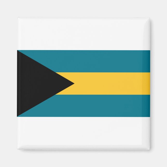 Imán Bandera de Bahamas (Frente)
