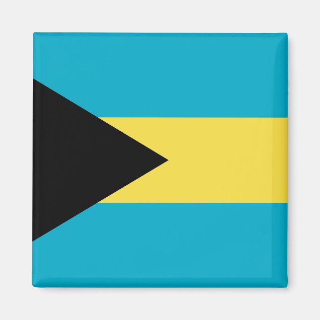 Imán Bandera de Bahamas (Frente)