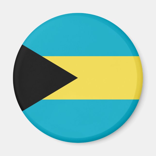 Imán Bandera de Bahamas (Frente)