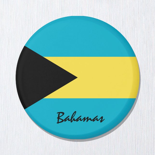 Imán Bandera de Bahamas y América del Norte - fanáticos (Subido por el creador)