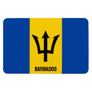 Imán Bandera de Barbados