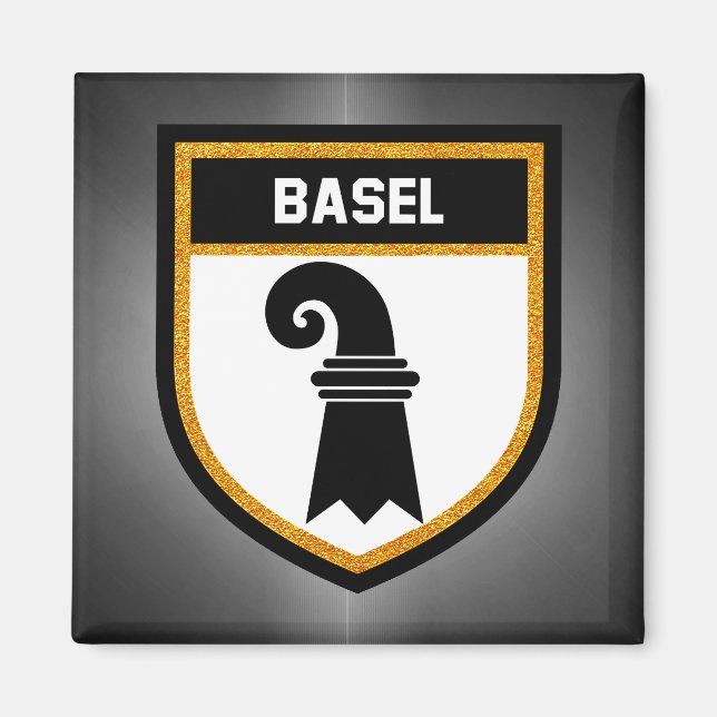 Imán Bandera de Basilea (Frente)