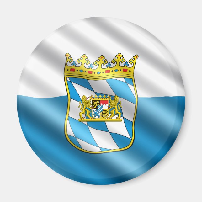 Imán Bandera de Baviera (Frente)