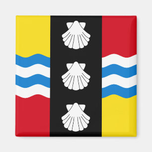 Imán Bandera de Bedfordshire Magnet