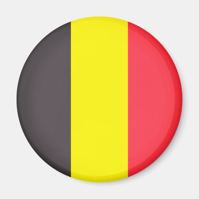 Imán Bandera de Bélgica (Frente)
