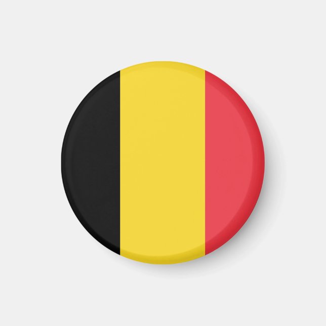 Imán Bandera de Bélgica (Frente)