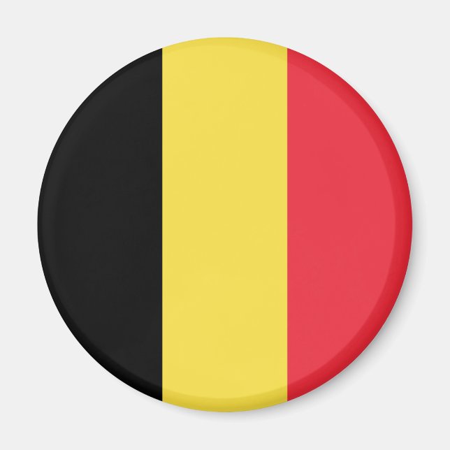 Imán Bandera de Bélgica (Frente)
