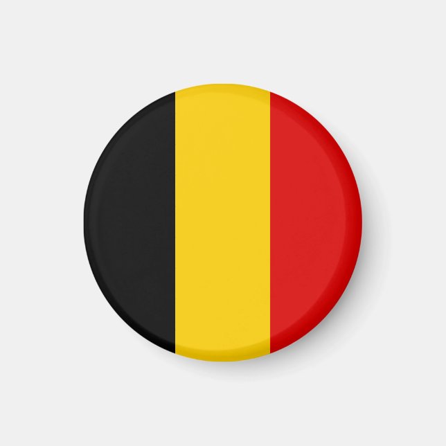 Imán Bandera de Bélgica (Frente)