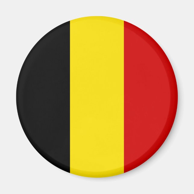 Imán Bandera de Bélgica (Frente)