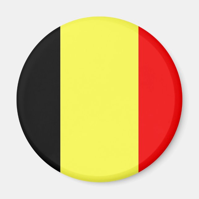 Imán Bandera de Bélgica (Frente)