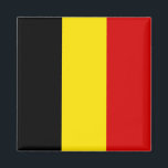 Imán Bandera de Bélgica<br><div class="desc">La bandera de Bélgica está hecha de líneas negras,  amarillas y rojas. Es un gran regalo para los que aman Bélgica o tienen un patrimonio belga. Este diseño también está disponible en muchos otros productos.</div>