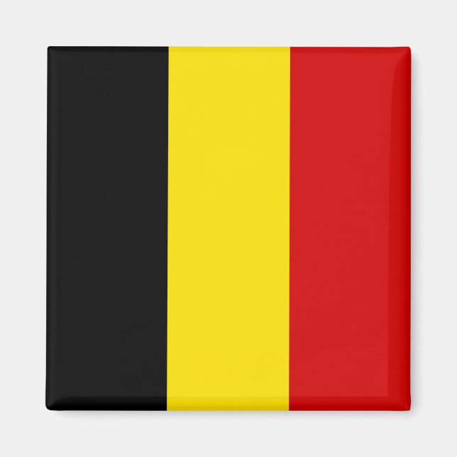 Imán Bandera de Bélgica (Frente)