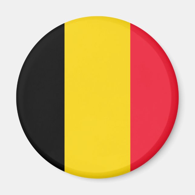 Imán Bandera de Bélgica (Frente)