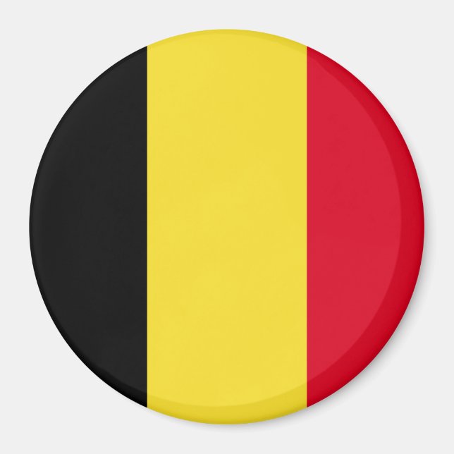 Imán Bandera de Bélgica (Frente)