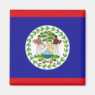 Imán Bandera de Belice