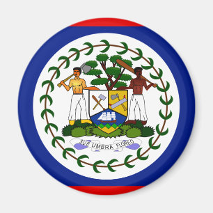 Imán Bandera de Belice