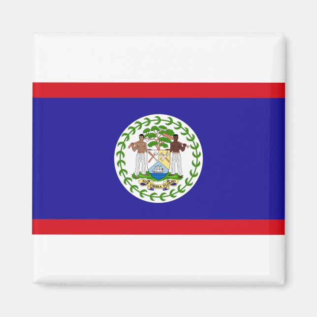 Imán Bandera de Belice (Frente)