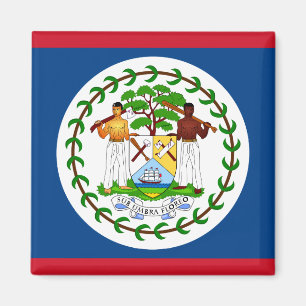 Imán Bandera de Belice