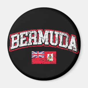 Imán Bandera de Bermudas