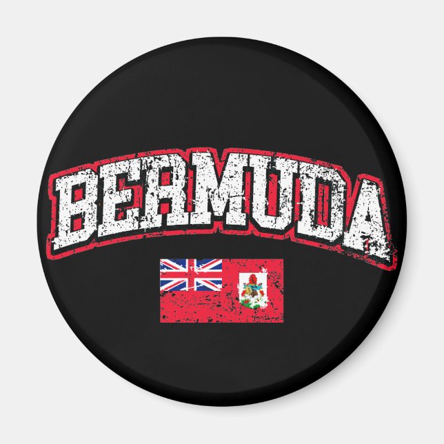 Imán Bandera de Bermudas (Frente)