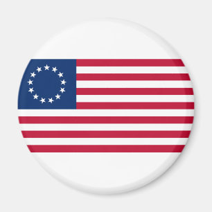 Imán Bandera de Betsy Ross en Estados Unidos