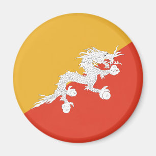Imán Bandera de Bhután