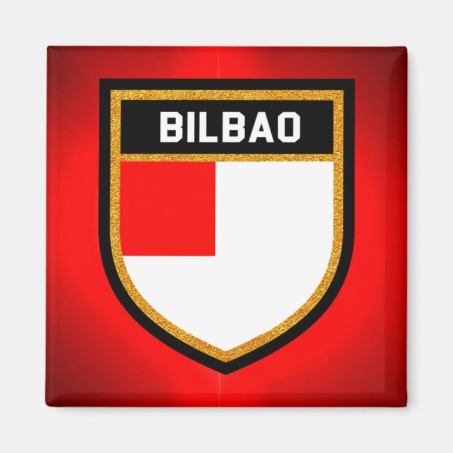 Imán Bandera de Bilbao (Frente)