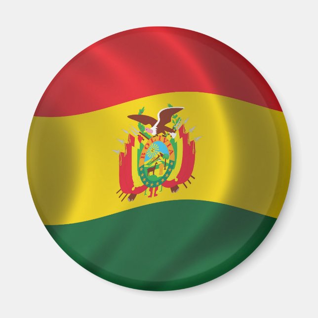 Imán Bandera de Bolivia (Frente)