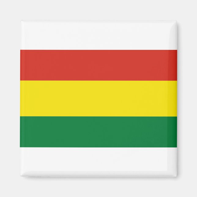 Imán Bandera de Bolivia (Frente)