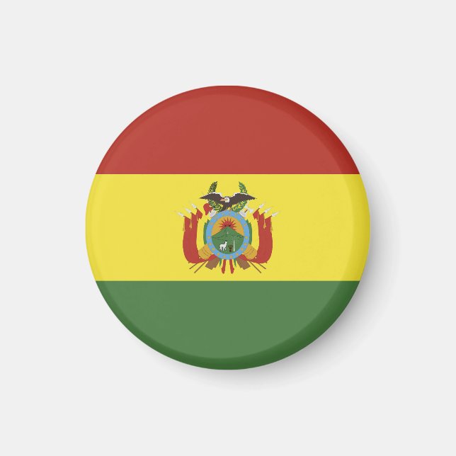 Imán Bandera de Bolivia (Frente)