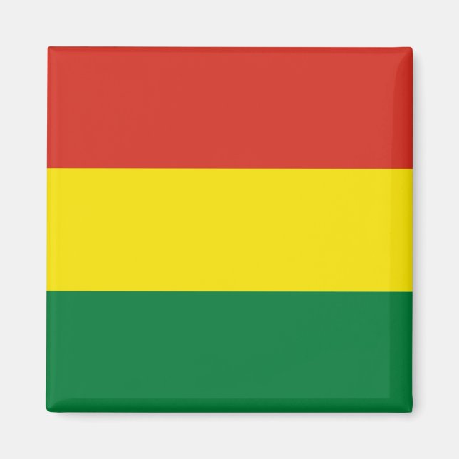 Imán Bandera de Bolivia (Frente)