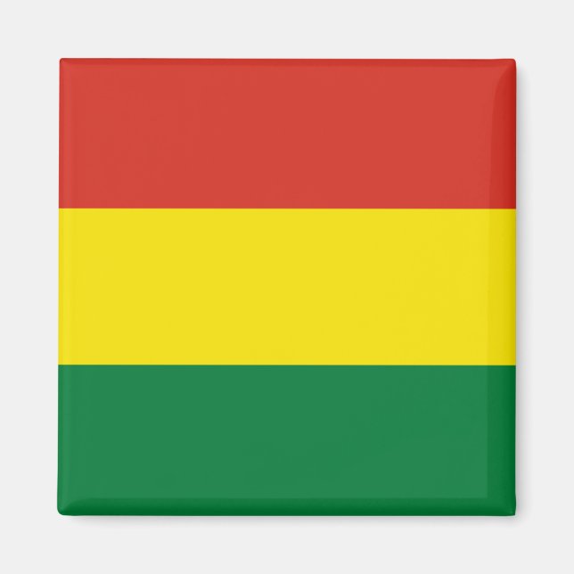 Imán Bandera de Bolivia (Frente)